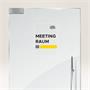Label, 210x297 mm, polyester, AVERY ZWECKFORM, transparent, 25 label/pack